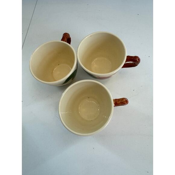 Vintage FRANCISCAN APPLE  Demi Cups and Saucers Lot Of 6 Vintage - Picture 9 of 12